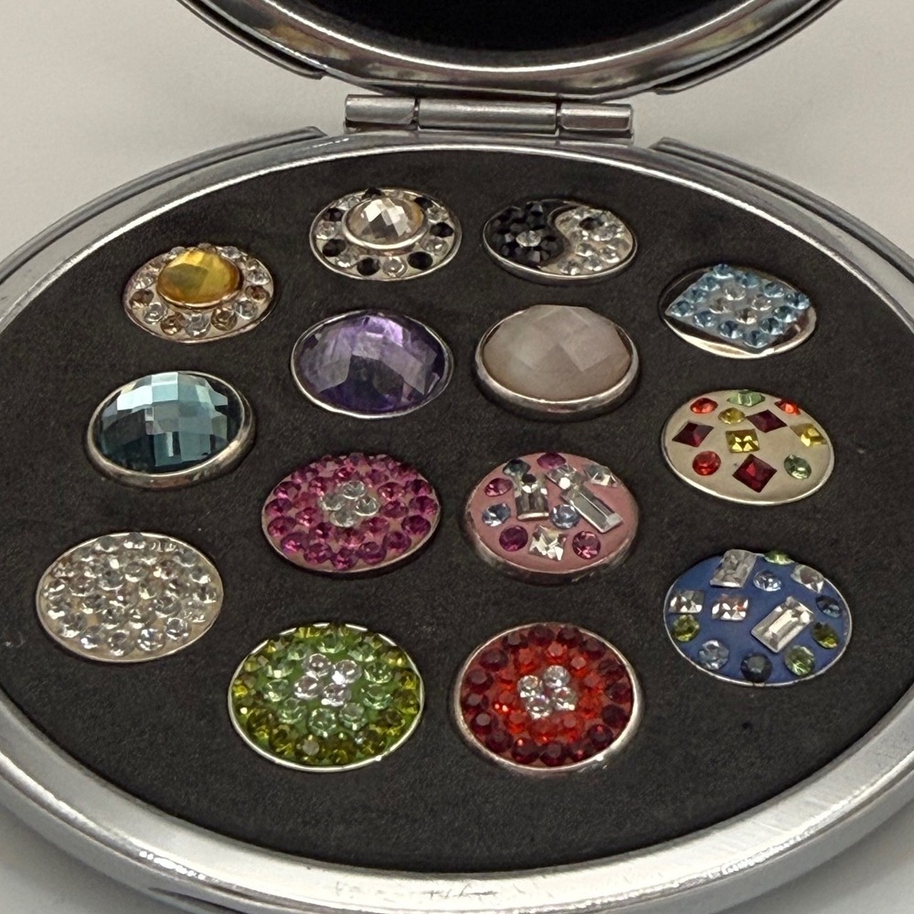 Kameleon Jewelry JewelPop KJP166 African Violet Sterling Silver Interchangeable - Picture 4 of 4